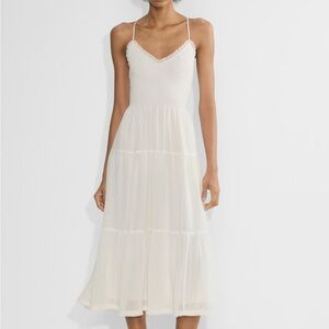 Aritzia Tuberose Dress in Cream
